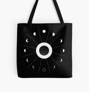 Twilight Moon Phases All Over Print Tote Bag RB2409 Sản phẩm Offical Twilight Merch